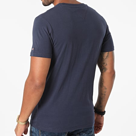 Tommy Jeans - Tee Shirt  Essential Graphic 1600 Bleu Marine