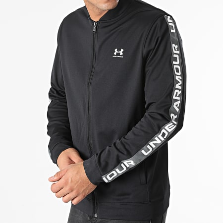 Under Armour - UA 1366208 Giacca con zip a righe nere