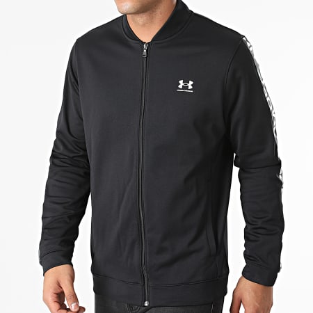Under Armour - UA 1366208 Giacca con zip a righe nere