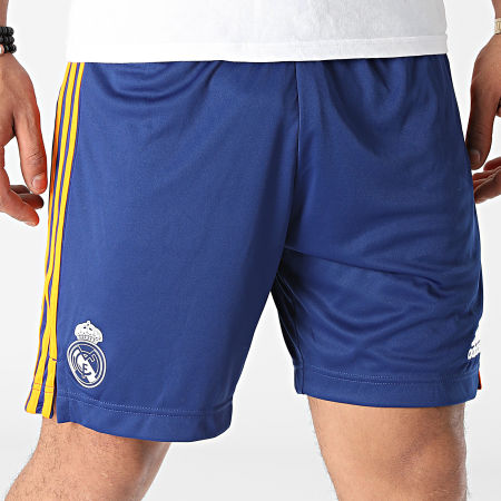 Adidas Sportswear - Real Madrid GM6787 Pantaloncini da jogging a righe blu royal