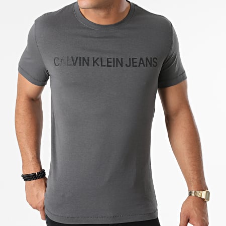 Calvin Klein - Tee Shirt 7856 Gris Anthracite