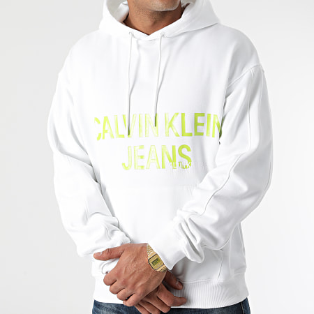 Calvin Klein - Sweat Capuche 8801 Blanc