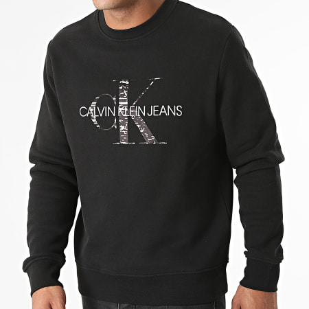 Calvin Klein - Sudadera Cuello Redondo 9365 Negro