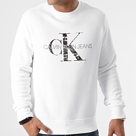 Calvin Klein - Sweat Crewneck 9365 Blanc