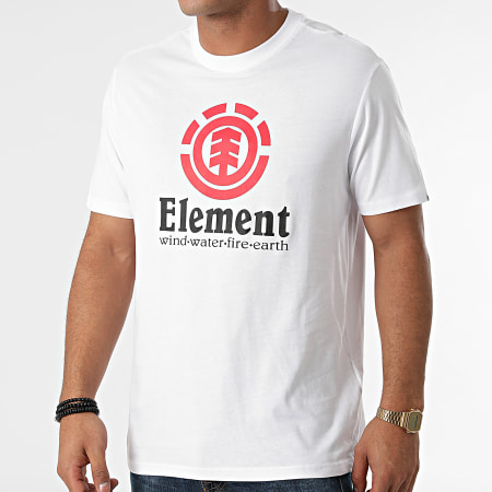 Element - Maglietta verticale Z1SSI4-ELF1 Bianco