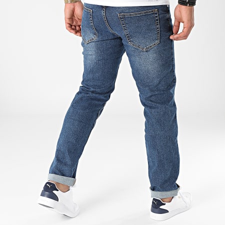 Frilivin - Jeans slim in denim blu