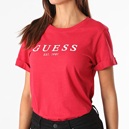 Guess - Tee Shirt Femme W0GI69 Rouge