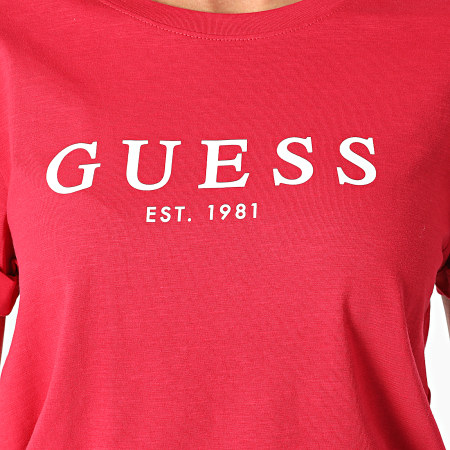 Guess - Tee Shirt Femme W0GI69 Rouge