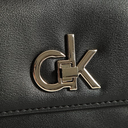 Calvin Klein - Sac A Main Femme Re-Lock Flap 8414 Noir