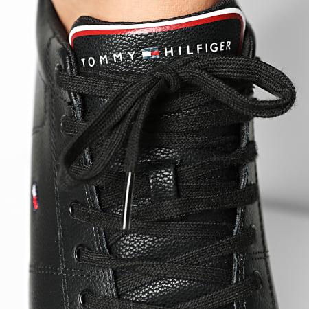 Tommy Hilfiger - Baskets Essential Leather 3739 Black