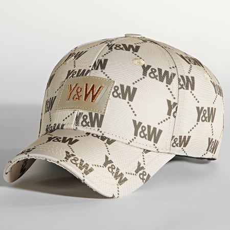 Y et W - Casquette All Over Beige