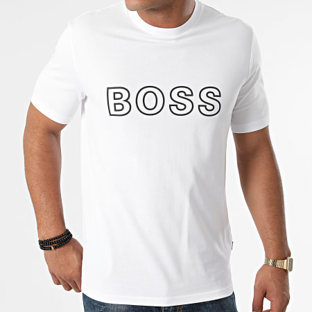 BOSS - Tee Shirt 50458117 Blanc