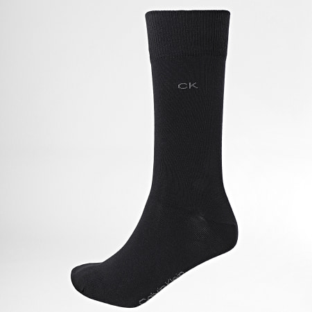 Calvin Klein - Confezione da 2 paia di calzini 701218631 bianco nero
