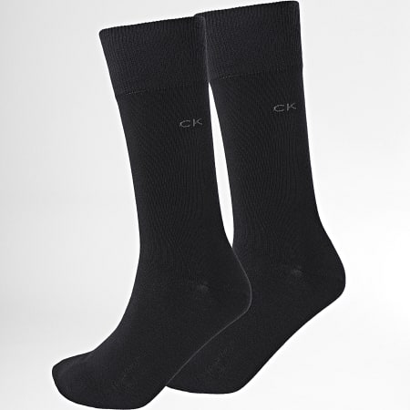Calvin Klein - Confezione da 2 paia di calzini 701218631 nero