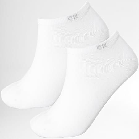 Calvin Klein - Confezione da 2 paia di calzini 701218707 Bianco