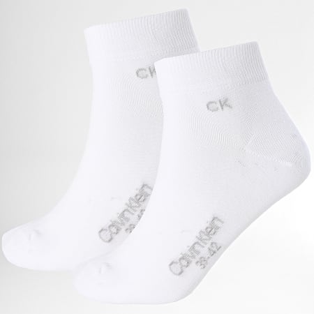 Calvin Klein - Confezione da 2 paia di calzini 701218706 Bianco