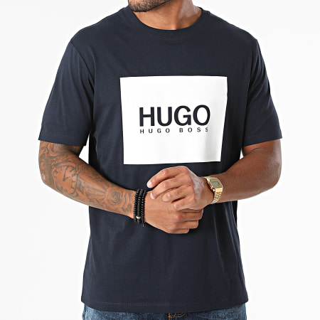 HUGO - Tee Shirt 50456378 Bleu Marine