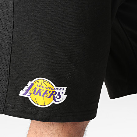 New Era - Pantalones cortos de jogging Los Angeles Lakers 12827199 Negro