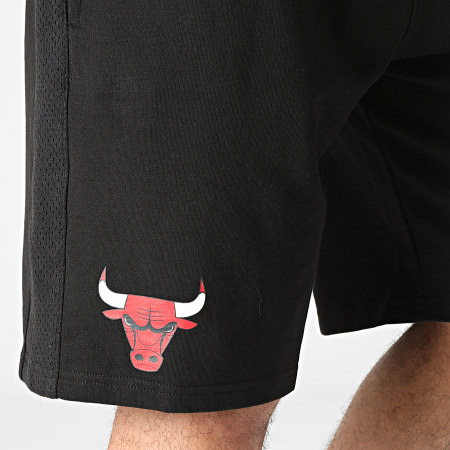 New Era - Pantalón corto de jogging Chicago Bulls 12827200 negro