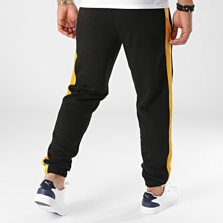 New Era - Pantalones jogger a rayas de Los Angeles Lakers 12827206 mostaza negro