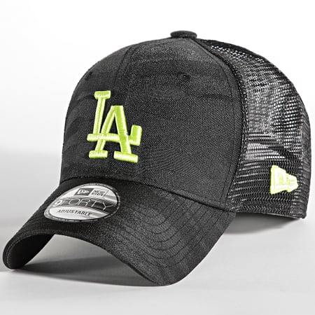 New Era - Casquette Trucker 9Forty Home Field Los Angeles Dodgers Noir Camouflage