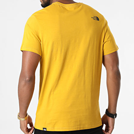 The North Face - Tee Shirt Standard AM7X Jaune Moutarde