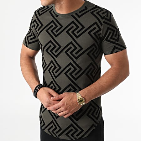 Uniplay - Tee Shirt Oversize UY682 Vert Kaki