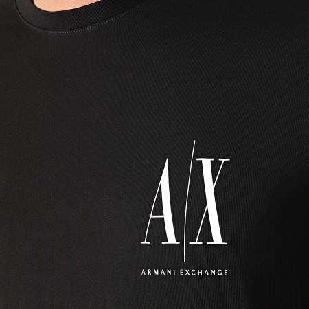 Armani Exchange - Tee Shirt Manches Longues 8NZTPL-ZJH4Z Noir