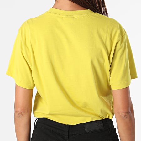 Fila - Camiseta Mujer Efrat Verde Amarillo