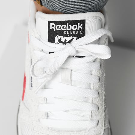 Reebok - Baskets Classic Leather GY0705 Pure Grey Vector Red Gold Metallic