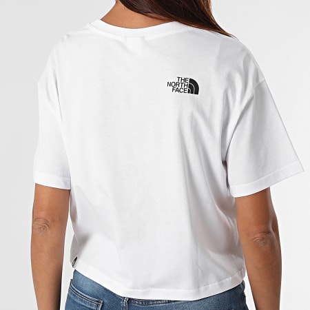 The North Face - Camiseta Corta Mujer Blanca