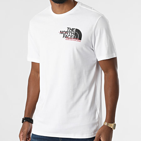 The North Face - Tee Shirt Coord A5ICO Blanc