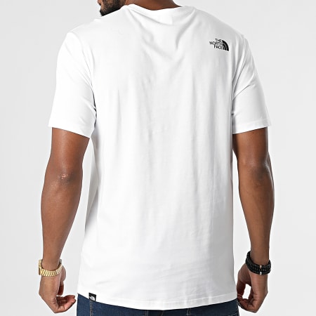 The North Face - Tee Shirt Coord A5ICO Blanc
