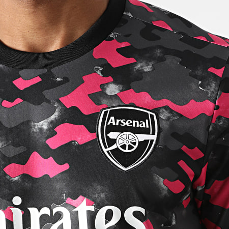 Adidas Performance - Tee Shirt De Sport Arsenal FC GR4150 Gris Anthracite Rose