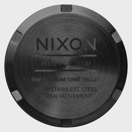 Nixon - Montre Medium Time Teller A1130-001 All Black