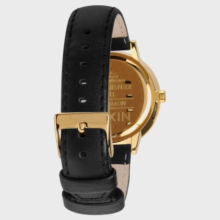 Nixon - Montre Femme Kensington Leather A108-513 Gold Black