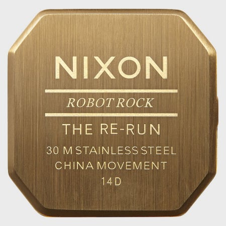 Nixon - Montre Re-Run A158-502 All Gold