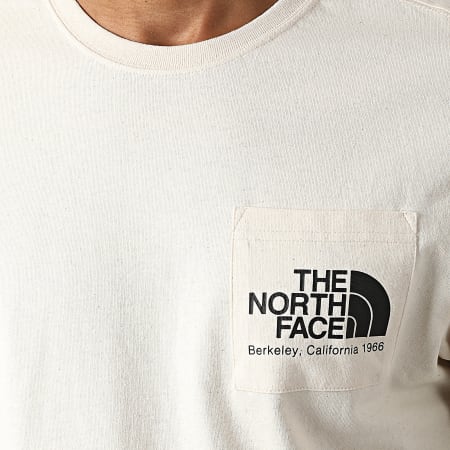 The North Face - Tee Shirt Poche Scrap Berkeley California A55GD Beige