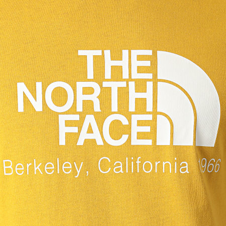 The North Face - Tee Shirt Scrap Berkeley California A55GE Jaune Moutarde