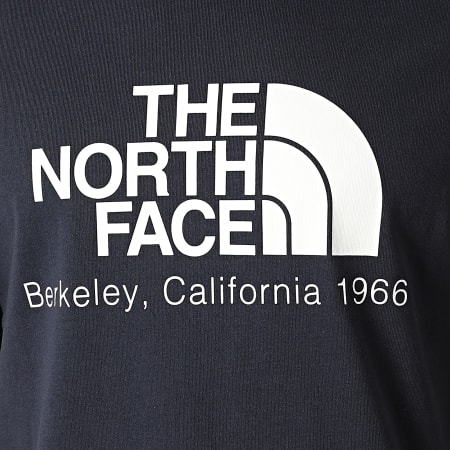 The North Face - Tee Shirt Scrap Berkeley California A55GE Bleu Marine
