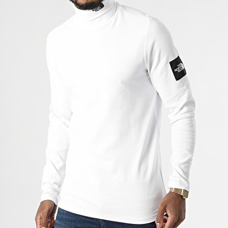 The North Face - Tee Shirt Col Roulé BB A5ICA Blanc
