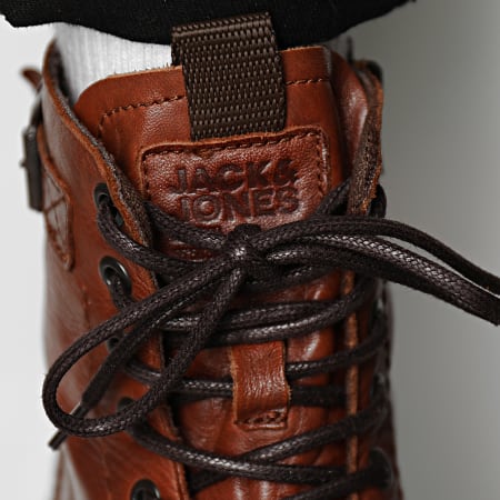 Jack And Jones - Boots Shelby Leather Cognac