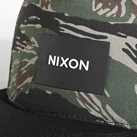 Nixon - Casquette Trucker C2167 Noir Camouflage