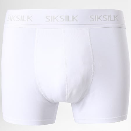 SikSilk - Lot De 3 Boxers 19684 Noir Blanc Gris Chiné