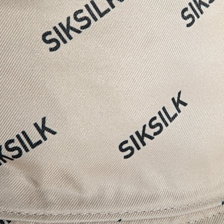 SikSilk - Bob Réversible 21162 Noir Ecru