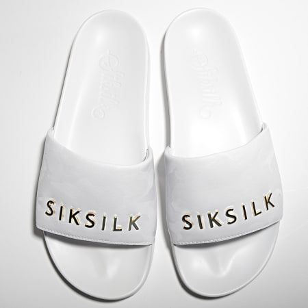SikSilk - Claquettes 18968 Blanc