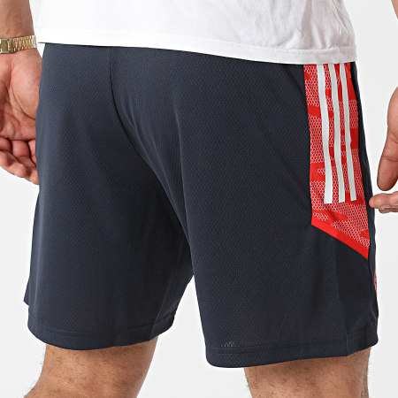 Adidas Sportswear - Short Jogging A Bandes Bayern Munich S6928 Bleu Marine