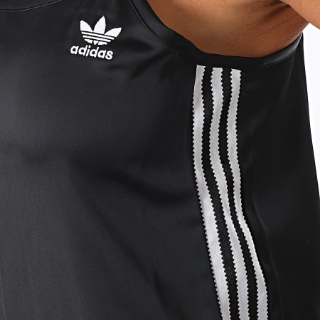 Adidas Originals - Vestido Tirantes Mujer Rayas H33694 Negro