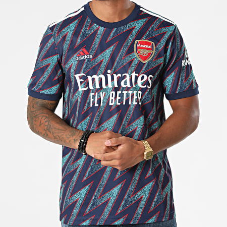 Adidas Sportswear - Tee Shirt De Sport Arsenal GM0213 Bleu Marine