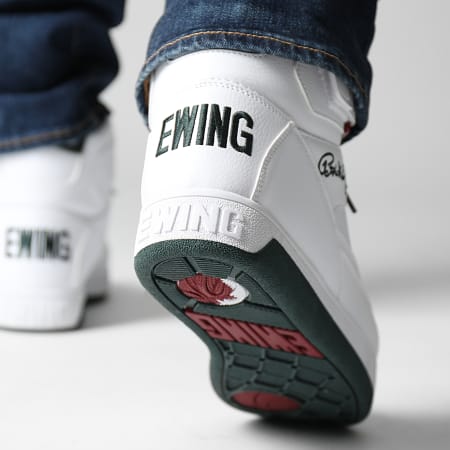 Ewing Athletics - Sneakers 33 Hi 1BM01117 Bianco Sycamore Biking Red